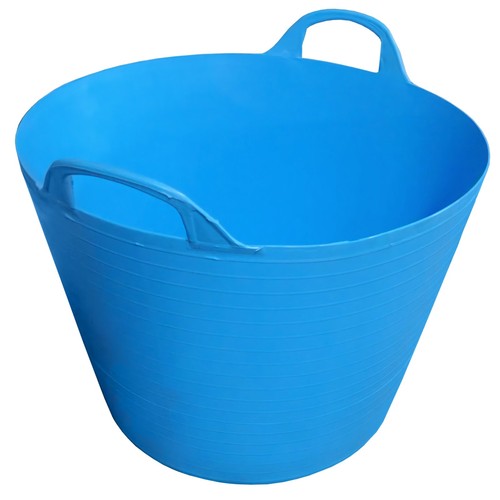 Blue plastic flexi - blue, tub