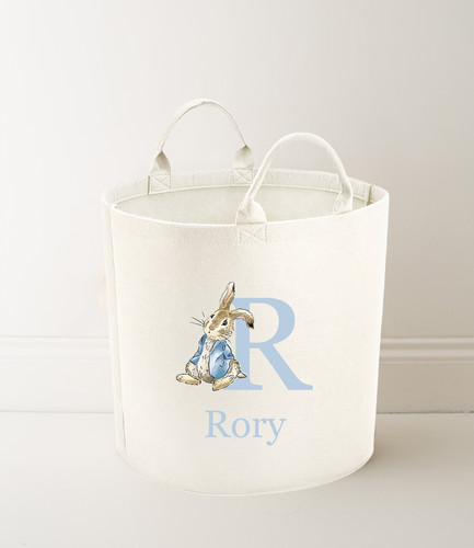 Personalised blue rabbit - personalised,