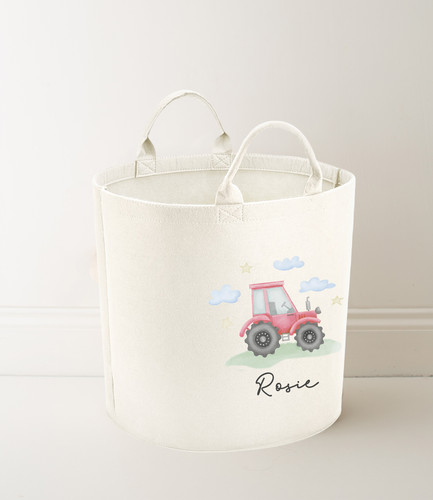 Personalised tractor toy - personalised,
