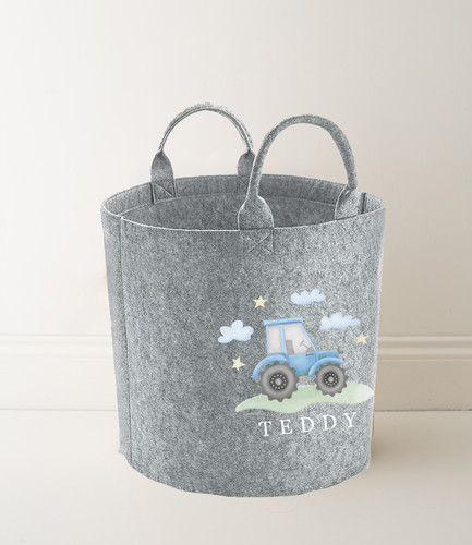 Personalised tractor toy - personalised,