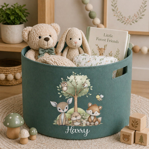 Personalised woodlands animals - personalised,