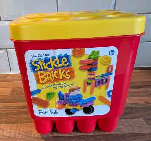 Stickle bricks fun tub toddler - bricks,