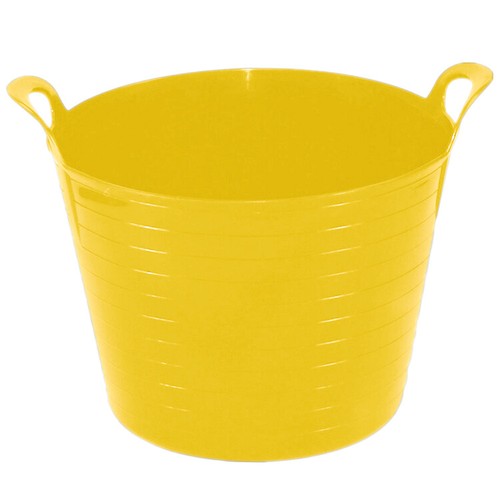 20l flexi storage tub yellow - 20l,