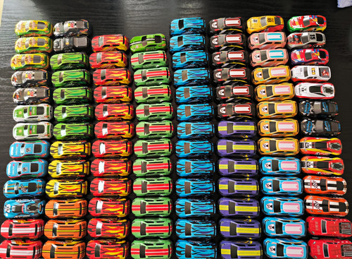 Bulk lot racing series toy - lot, 40