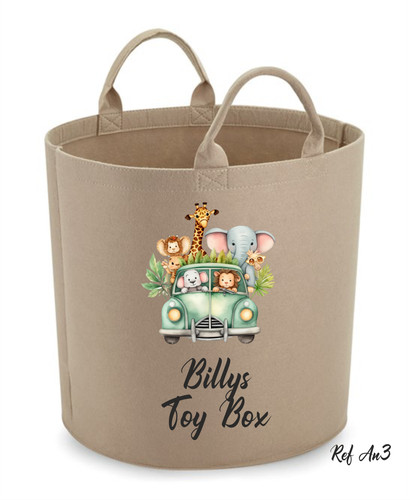 Personalised safari themed an3 - personalised,
