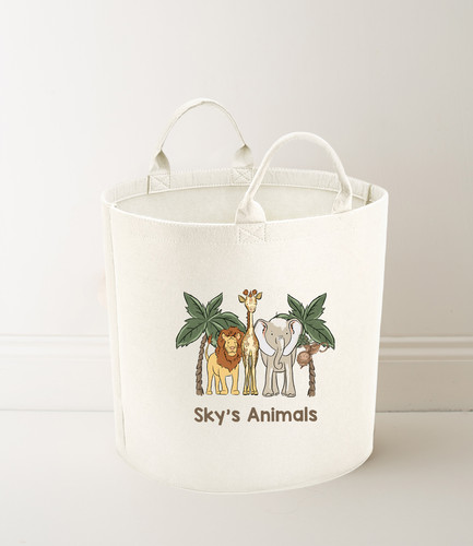 Personalised safari animals