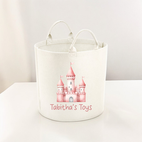 Personalised castle toy - personalised,