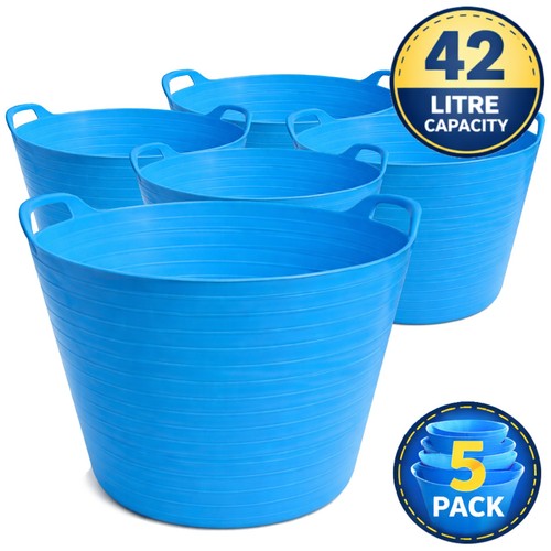 Blue plastic flexi - flexi, tub